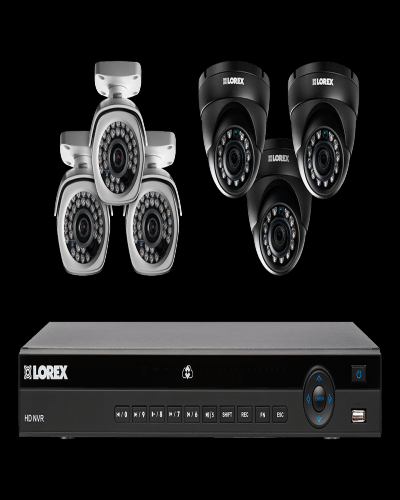 8-Channel HD home security system 