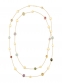 Jaipur Color Semiprecious Station Necklace